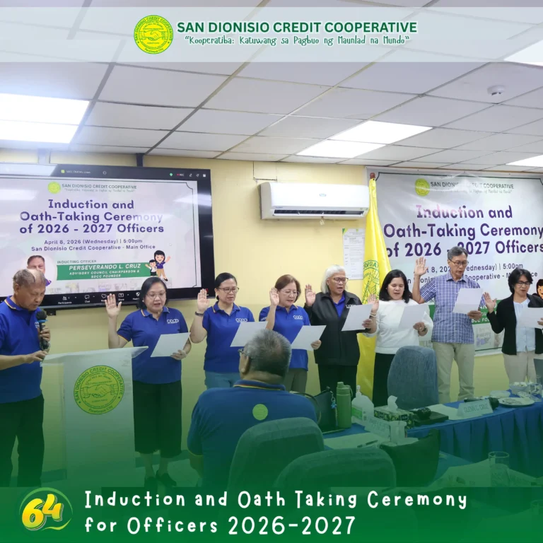 SDCC Induction Oath-Taking Ceremony 2026-2027 Officers