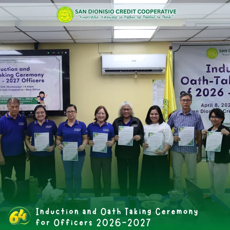 SDCC Induction Oath-Taking Ceremony 2026-2027 Officers