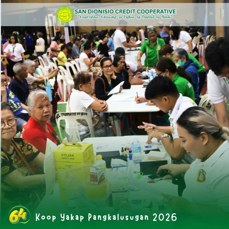 SDCC Koop Yakap Pangkalusugan free medical check-up Parañaque March 2026