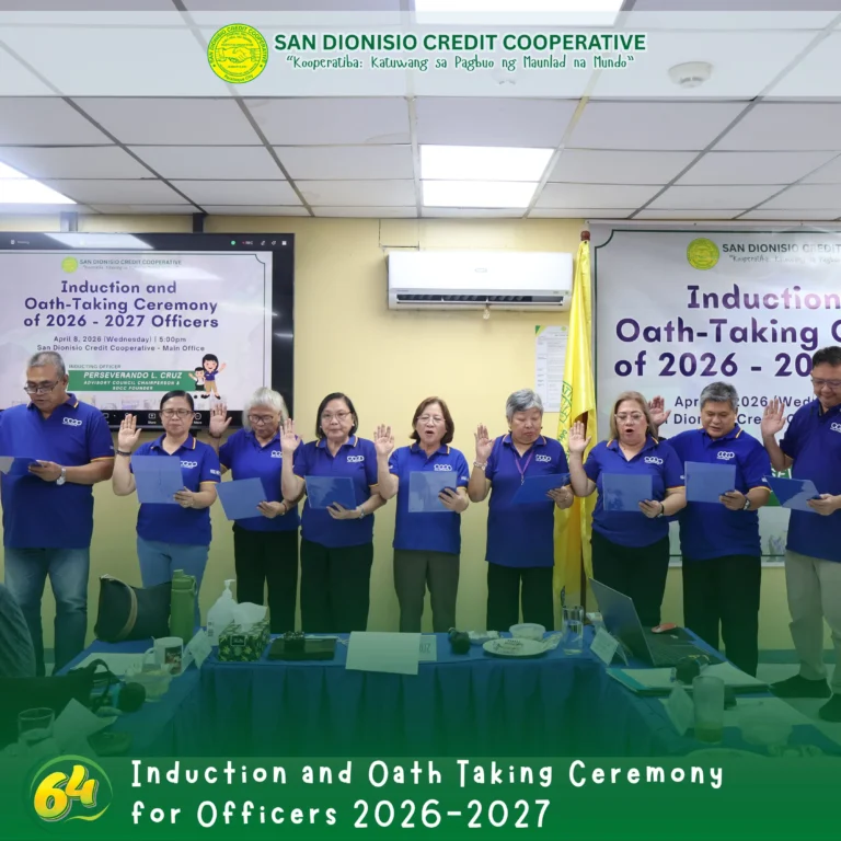 SDCC Induction Oath-Taking Ceremony 2026-2027 Officers