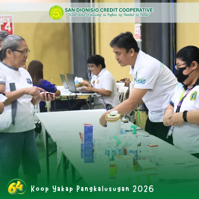 SDCC Koop Yakap Pangkalusugan free medical check-up Parañaque March 2026