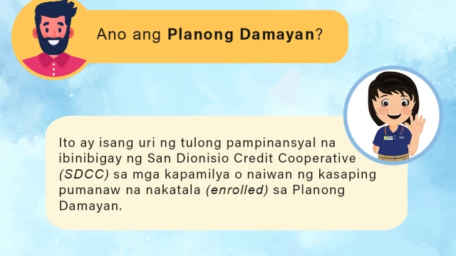 SDCC-Planong Damayan 1/11