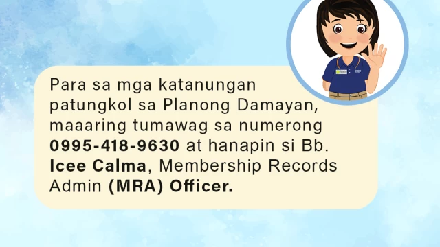 SDCC-Planong Damayan 11/11