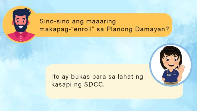 SDCC-Planong Damayan 3/11
